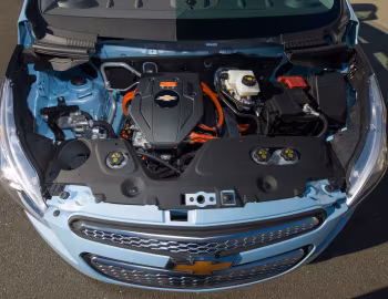 Bajo el capó 2014–15 Chevrolet Spark EV [North America] (M300) '2013–15