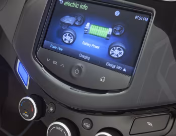 Interior 2014–15 Chevrolet Spark EV [North America] (M300) '2013–15