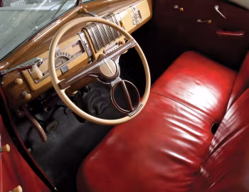 Interior 1940 Chevrolet Special DeLuxe Convertible (КА-2134)