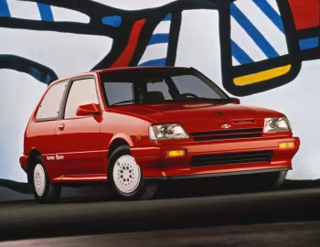 1987–88 Chevrolet Sprint Turbo 2-door Coupe (MR212)