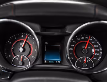 Комбинация приборов 2014–15 Chevrolet SS '2013–15