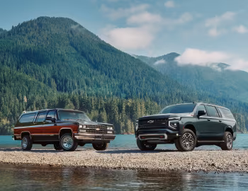 1991 Chevrolet K1500 Suburban & 2025 Chevrolet Suburban Z71