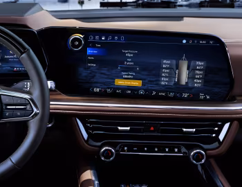 Interior 2025–pr. Chevrolet Suburban High Country '2024–pr.