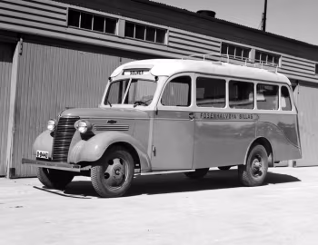 1938 Chevrolet TA Buss fra A/S Anco
