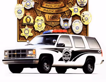 Chevrolet Tahoe Police (GMT410) '1997–98
