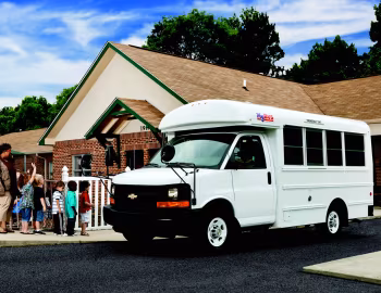 2010–18 Thomas Minotour MyBus SRW based on Chevrolet Express '06.2009–18