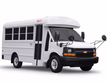 2010–18 Thomas Minotour MyBus SRW based on Chevrolet Express '06.2009–18