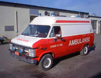 1985 Chevrolet G20 VBK Resculine Ambulanse '1985