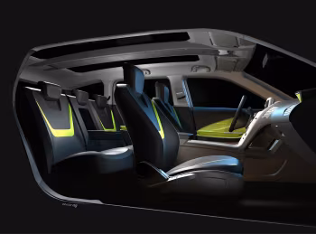 Interior Chevrolet Volt MPV5 Concept '04.2010