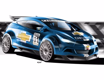 Sketch Chevrolet WTCC Ultra Concept '10.2006
