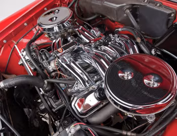 Bajo el capó 1961 Chrysler 300G Convertible (RC4-P 845) '1960–61