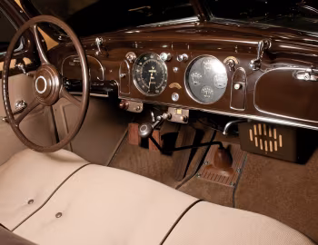 Panel frontal 1934 Chrysler Airflow Sedan (CU)