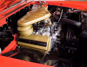 Bajo el capó 1955 Chrysler C-300 (C68-300)