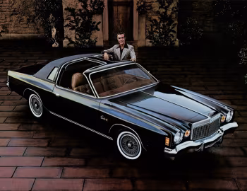 1977 Chrysler Cordoba Hardtop Coupe with T-bar roof (SS-22)