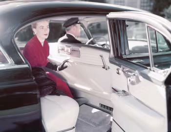 Interior 1953 Chrysler Custom Imperial 4-door Sedan (C-58)