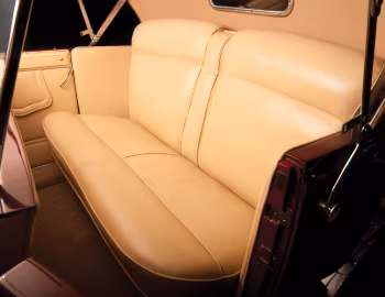 Interior 1933 Chrysler Custom Imperial Dual Cowl Phaeton by LeBaron (#3603)