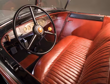 Panel frontal 1933 Chrysler Custom Imperial Dual Cowl Phaeton by LeBaron (#3666)