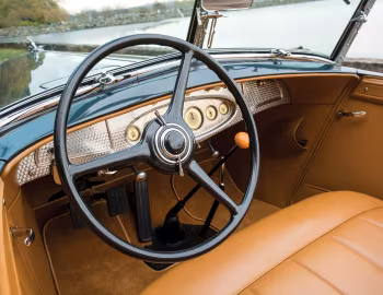 Panel frontal 1933 Chrysler Custom Imperial Dual Cowl Phaeton ''Ralph Roberts Special'' by LeBaron (CL 1357)
