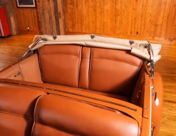 Interior 1933 Chrysler Custom Imperial Dual Cowl Phaeton by LeBaron (#3597)