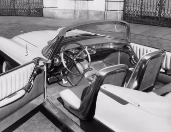 Interior Chrysler Flight Sweep I Concept Car '1955