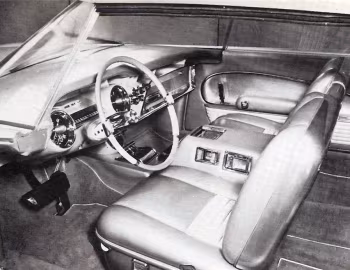 Interior Chrysler Norseman Concept Car '1956