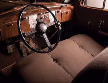 Interior 1936 Chrysler Imperial Airflow Coupe (C-10)