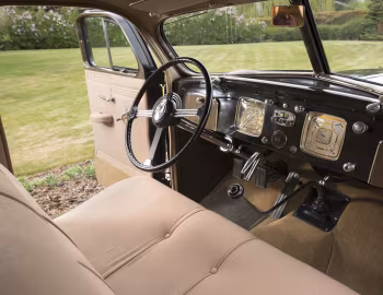 Interior 1936 Chrysler Imperial Airflow Sedan (C-10)