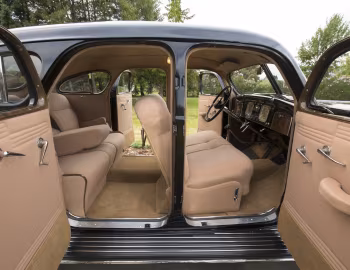 Interior 1936 Chrysler Imperial Airflow Sedan (C-10)