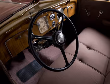 Interior 1936 Chrysler Imperial Airflow Sedan (C-10)