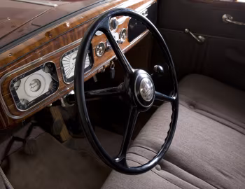Panel frontal 1937 Chrysler Imperial Business Coupe (C-14)