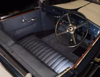 Panel frontal 1929 Chrysler Imperial Convertible Coupe by Locke (L80)
