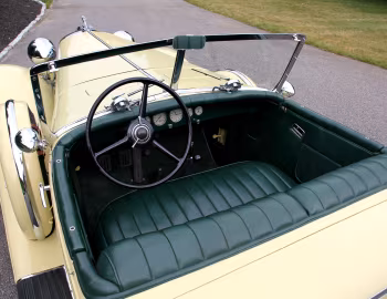 Interior 1931 Chrysler Imperial Dual Cowl Phaeton by LeBaron (CG)