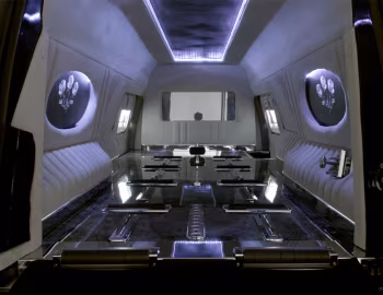 Interior Krystal Chrysler 300 Hearse '2004–07