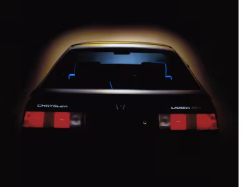 1984–86 Chrysler Laser XE '1983–86