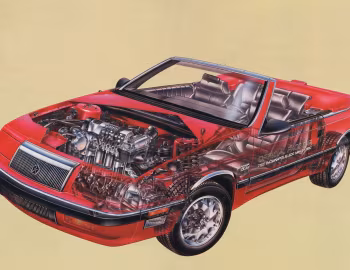 Chrysler LeBaron Convertible Indy 500 Pace Car '1987