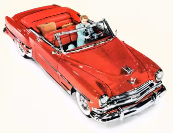 1954 Chrysler New Yorker DeLuxe Convertible Coupe