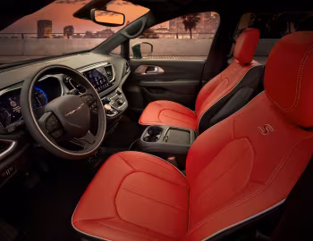 Interior 2020 Chrysler Pacifica "Red S Edition" (RU) '2019–20