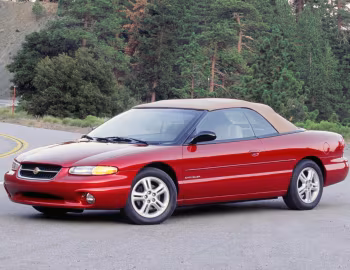 1996 Chrysler Sebring Convertible (JX) '1995–96