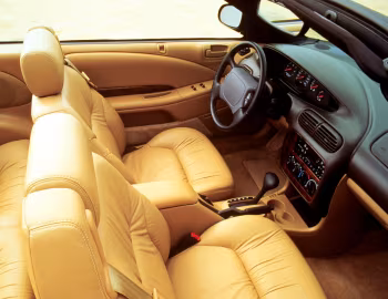 Interior 1996 Chrysler Sebring Convertible (JX) '1995–96
