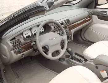 Interior 2004–06 Chrysler Sebring Convertible [North America] (JR) '2003–06