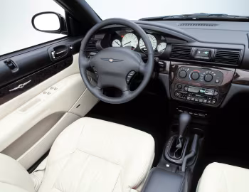 Interior 2001–03 Chrysler Sebring Convertible [North America] (JR) '2000–03