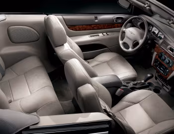 Interior 2004–06 Chrysler Sebring Convertible [North America] (JR) '2003–06