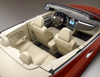 Interior 2008–10 Chrysler Sebring Convertible [North America] (JS) '2007–11