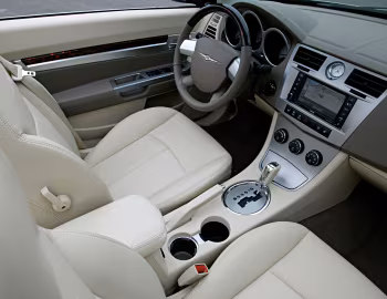 Interior 2008–10 Chrysler Sebring Convertible [North America] (JS) '2007–11