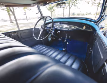 Interior 1929 Chrysler Series 75 Tonneau Phaeton