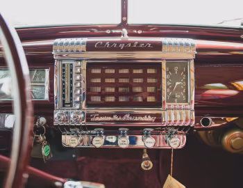 Interior 1947 Chrysler Town & Country Sedan (С28)
