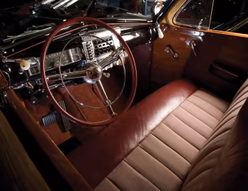 Interior 1947 Chrysler Town & Country Sedan (С28)