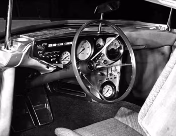Panel frontal Chrysler TurboFlite Concept '1961