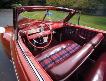 Interior 1941 Chrysler Windsor Highlander Convertible Coupe (C-28) '08.1940–07.1941