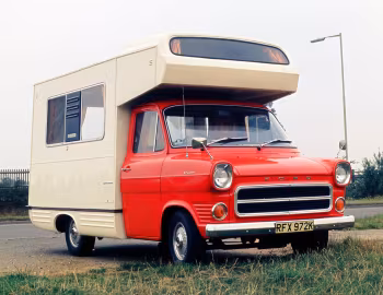 Ford Transit FT 125 Custom Ci Motorhome [UK-spec] '1971–????